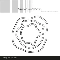 Simple and Basic Die "Simple Colour Splashes" 