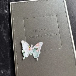 Simple and Basic Die "Tillykke med dagen" 