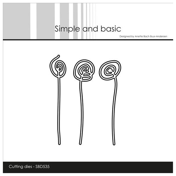 Simple and Basic Die "Funky Flowers #1" 