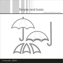 Simple and Basic Die "Umbrella" 
