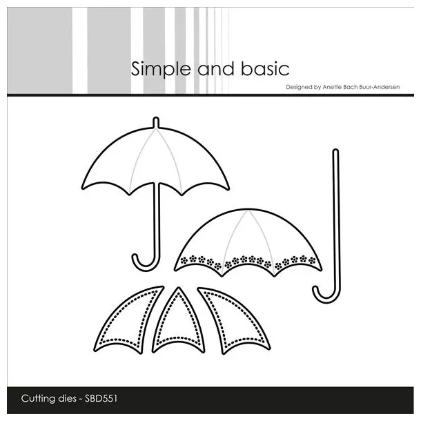 Simple and Basic Die "Umbrella" 