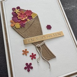 Simple and Basic Die "Bouquet of Flowers" 