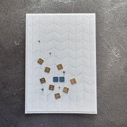 Simple and Basic Die "Alphabet Chips" 