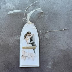 Simple and Basic Die "Beautiful Pocket Tag" 
