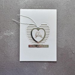 Simple and Basic Die "Happy Hearts" 