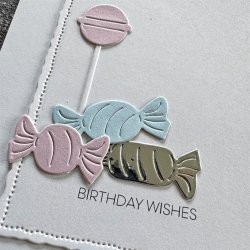 Simple and Basic Die "Lollipop and Sweets" 
