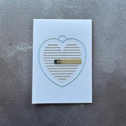 Simple and Basic Die "All lined up - Heart" 