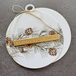 Simple and Basic Die "All lined up - Round" 