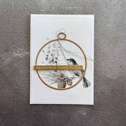 Simple and Basic Die "All lined up - Round" 