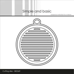 Simple and Basic Die "All lined up - Round" 