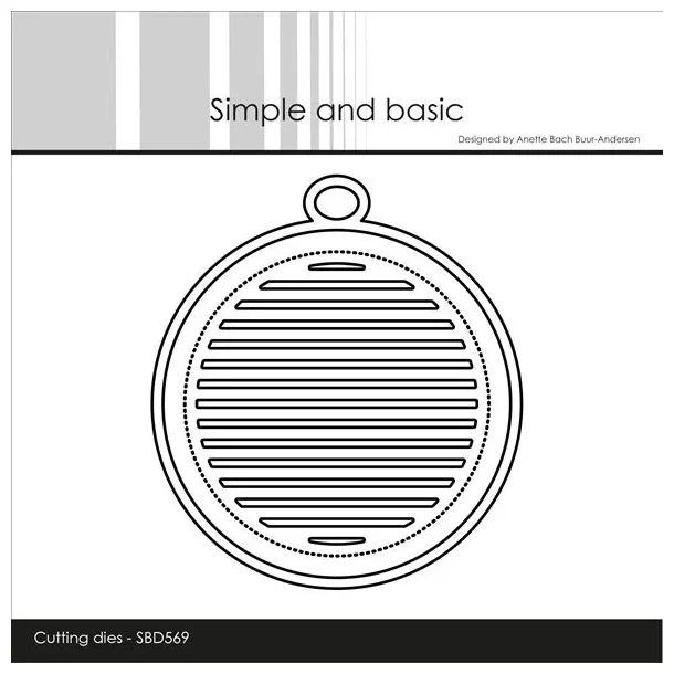 Simple and Basic Die "All lined up - Round" 