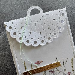 Simple and Basic Die "Decorative Treatbag Topper" 