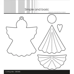 Simple and Basic Die "Angels #2 with Tag" 