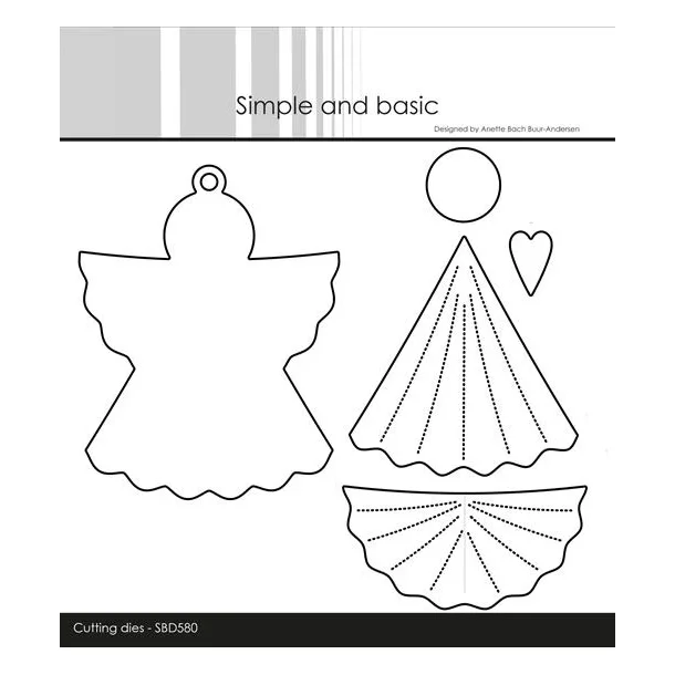 Simple and Basic Die "Angels #2 with Tag" 