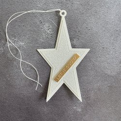 Simple and Basic Die "Oblong Stars with Tag #1"  