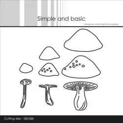 Simple and Basic Die "Mushrooms"  