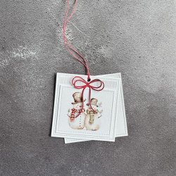 Simple and Basic Die "Square Gift Tag" 