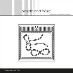 Simple and Basic Die "Square Gift Tag" 