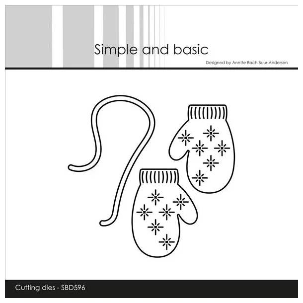 Simple and Basic Die "Mittens"  