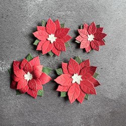 Simple and Basic Die "Poinsettia"  