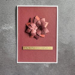 Simple and Basic Die "Poinsettia"  