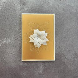 Simple and Basic Die "A6 - Poinsettia" 