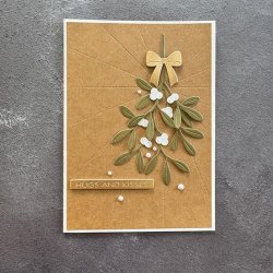 Simple and Basic Die "Beautiful Mistletoe" 