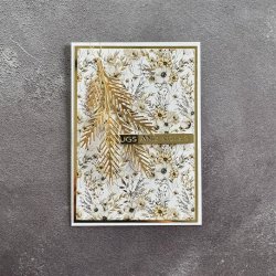 Simple and Basic Die "Pine Branches" 