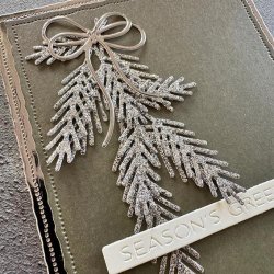 Simple and Basic Die "Pine Branches" 