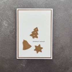 Simple and Basic Die "Christmas Cookies" 