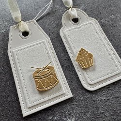 Simple and Basic Die "Gift Tag" 