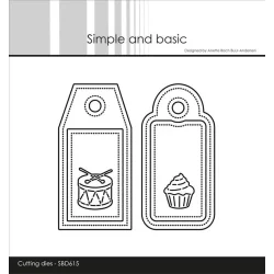 Simple and Basic Die "Gift Tag" 