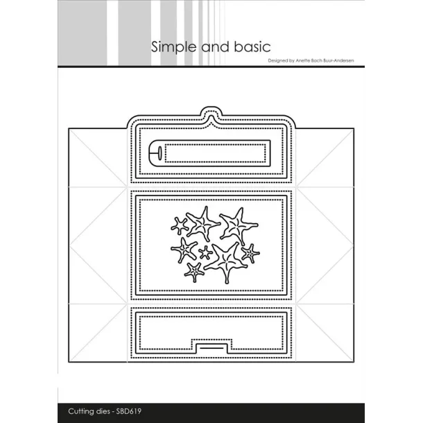 Simple and Basic Die "Envelopecard" 