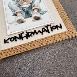 Simple and Basic Die "Konfirmation/Nonfirmation" 