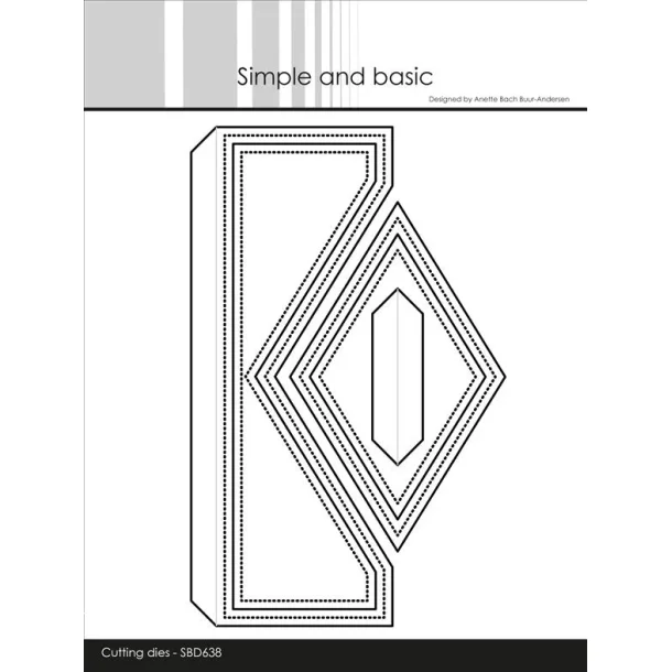 Simple and Basic Die "A6 Gatefold and Pocket"