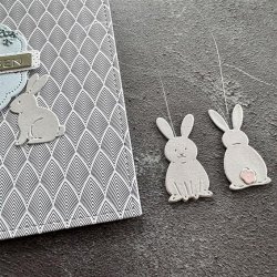 Simple and Basic Die "Easter Bunnies" 