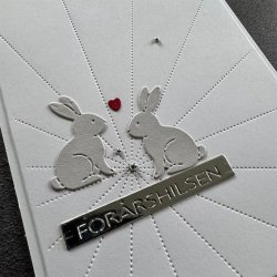 Simple and Basic Die "Easter Bunnies" 