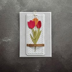 Simple and Basic Die "Tulips" 