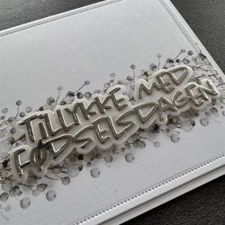 Simple and Basic Die "Tillykke med dagen" 