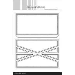 Simple and Basic Die "Mini slim - Folding Card" 