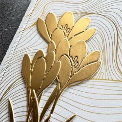 Simple and Basic Die "Beautiful Crocuses" 