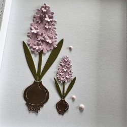 Simple and Basic Die "Hyacinths" 