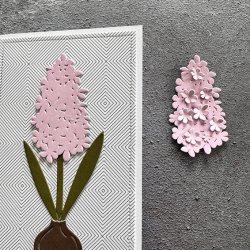 Simple and Basic Die "Hyacinths" 