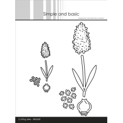 Simple and Basic Die "Hyacinths" 