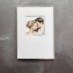 Simple and Basic Die + Clearstamp "Bryllup" 