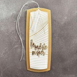 Simple and Basic Die "Mega Tag with Elegant Edges" 