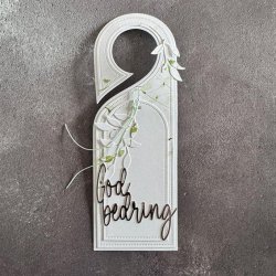Simple and Basic Die "Bottletag/Doorhanger" 