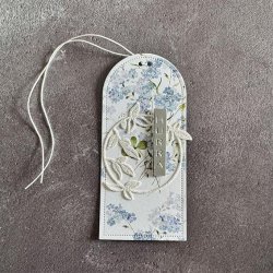 Simple and Basic Die "Bottletag/Doorhanger" 