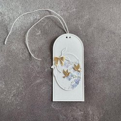Simple and Basic Die "Bottletag/Doorhanger" 