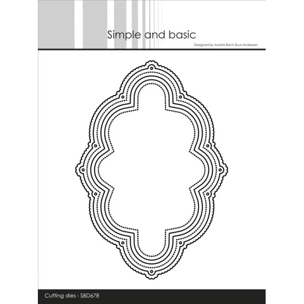 Simple and Basic Die "Elegant Shaped Frames" 